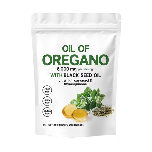 Oregano Oil with Black Seed Oil | 300 Softgels