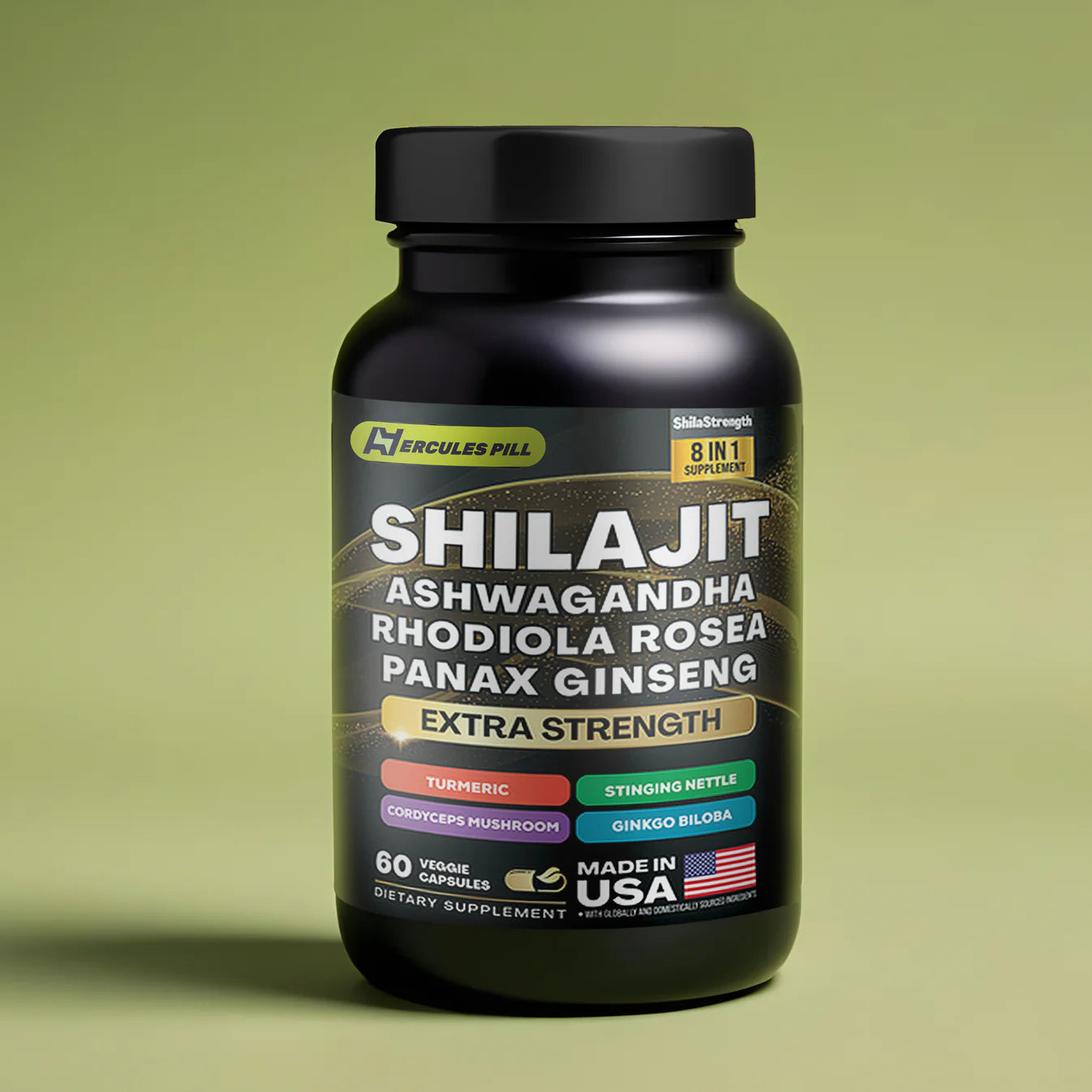 Dynamic Vitality Boost Duo: Sea Moss & Shilajit | 60 Capsules each